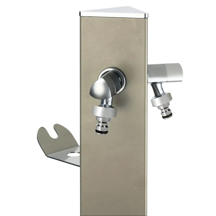 AquaPoint AquaPoint Triangle Dove Grey 120CM - L 9CM