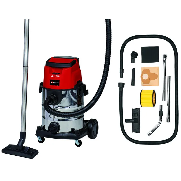 Einhell Gereedschap Einhell TE-VC 36/25 Li S Solo - Accu Nat-/Droogzuiger - Power X-Change - Excl. accu & lader