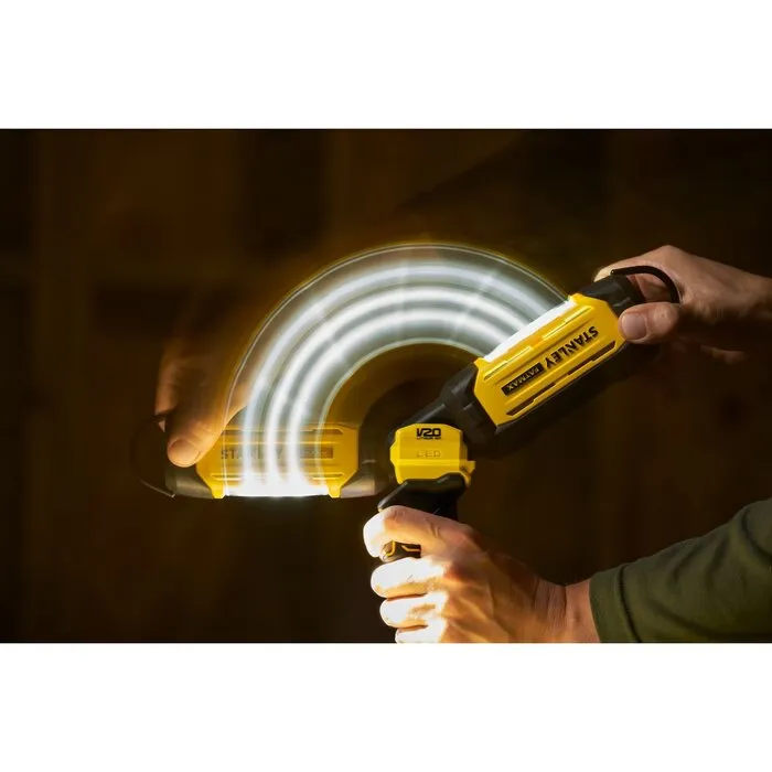 Stanley Stanley SFMCL050B Pivoterend/Werkplaats lamp V20 - Fatmax - Zonder accu & lader