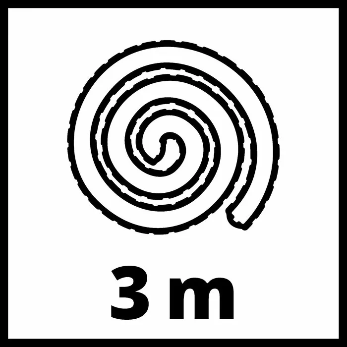 Einhell Gereedschap Einhell Zuigslang voor Nat-/Droogzuiger - 3 m/Ø36 mm