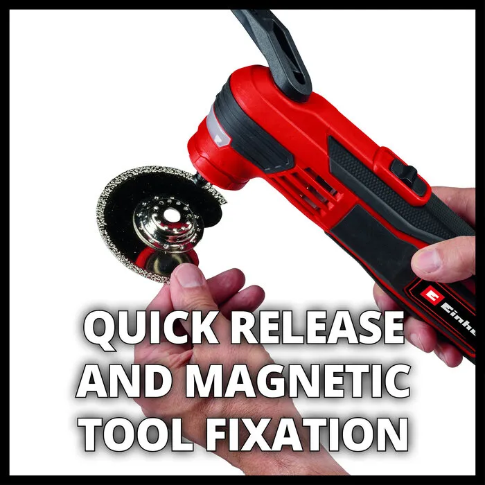 Einhell Gereedschap Einhell TE-MG 350 EQ Multitool - incl. Koffer en accessoires