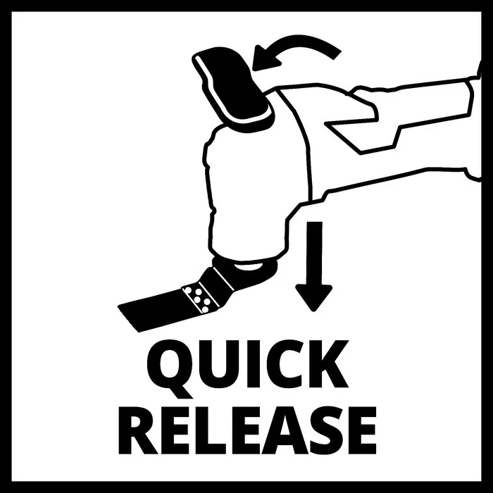 Einhell Gereedschap Einhell TE-MG 350 EQ Multitool - incl. Koffer en accessoires