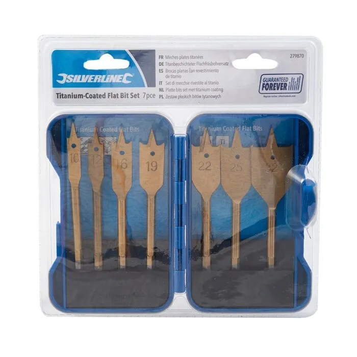 Silverline Sliverline Speedboren Set 7-delig