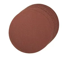 Silverline Silverline Zelfklevende schuurschijven 10st. 150mm