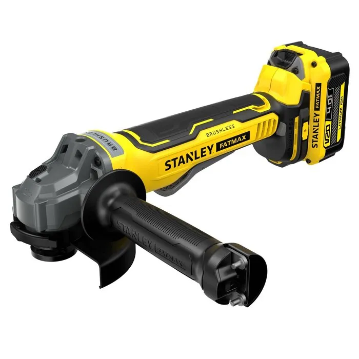 Stanley Stanley FatMax Accu Haakse Slijper V20 SFMCG700M2K - Brushless 125mm
