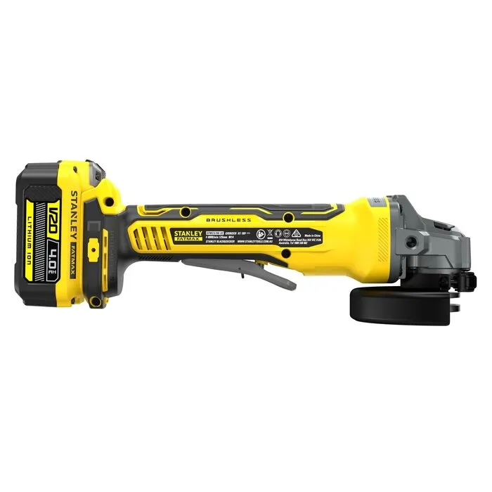 Stanley Stanley FatMax Accu Haakse Slijper V20 SFMCG700M2K - Brushless 125mm