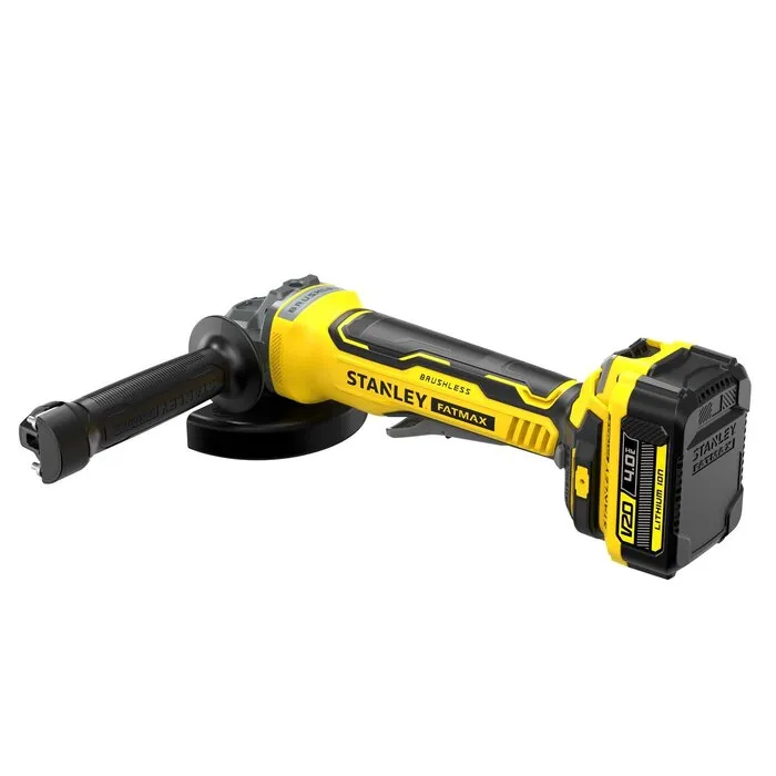 Stanley Stanley FatMax Accu Haakse Slijper V20 SFMCG700M2K - Brushless 125mm