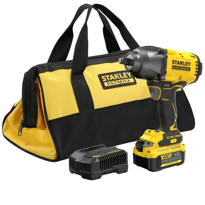 Stanley Stanley Fatmax Slagmoersleutel - KIT - SFMCF940M1 - V20 Brushless  - Inclusief Accu & lader