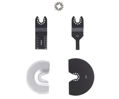 Irwin Set Segmentzaagbladen 4PCS voor oscillerende multitools (universeel)