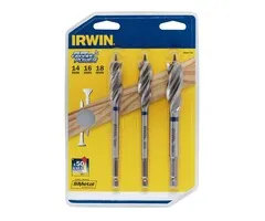 Irwin Set Blue Groove Power 3PCS, in hard case, 14/16/18mm