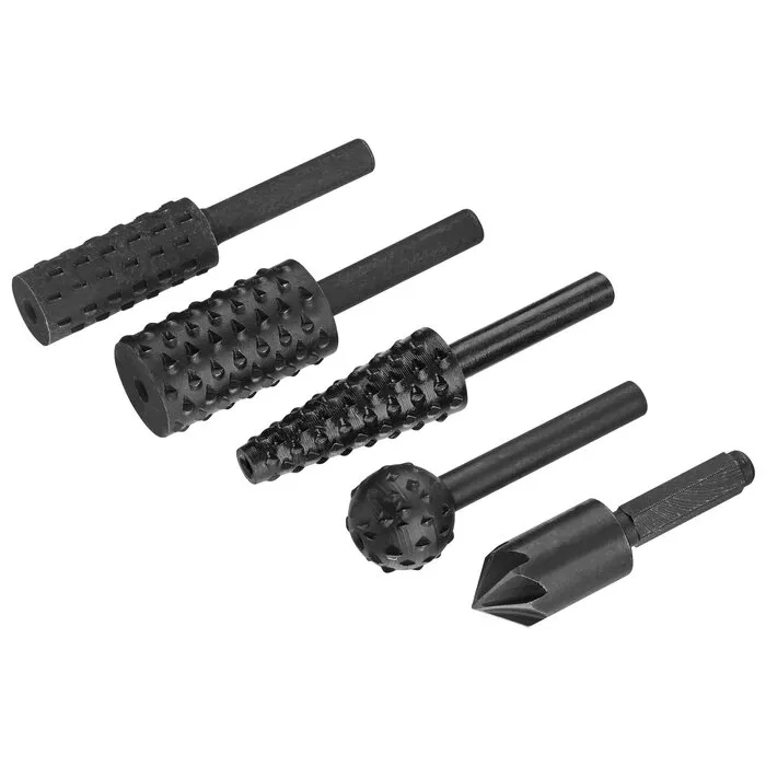 Irwin IRWIN Rasp Set 5PCS, 4 raspen en verzinkboor