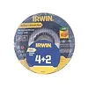 Irwin 4 slijpschijven (+ 2 gratis)125mmx3mm doorslijpschijf steen