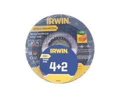 Irwin 4 slijpschijven (+ 2 gratis)125mmx3mm doorslijpschijf steen