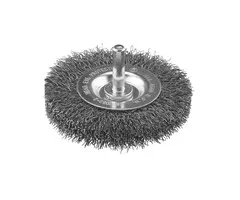 Irwin Staaldraadborstel (boormachine) voor steen, beton, staal, diameter 75mm, dikte 15mm.
