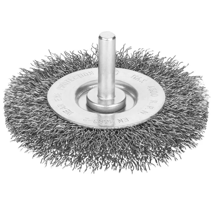Irwin IRWIN Staaldraadborstel (boormachine) voor metaal, diameter 75mm, dikte 10mm.