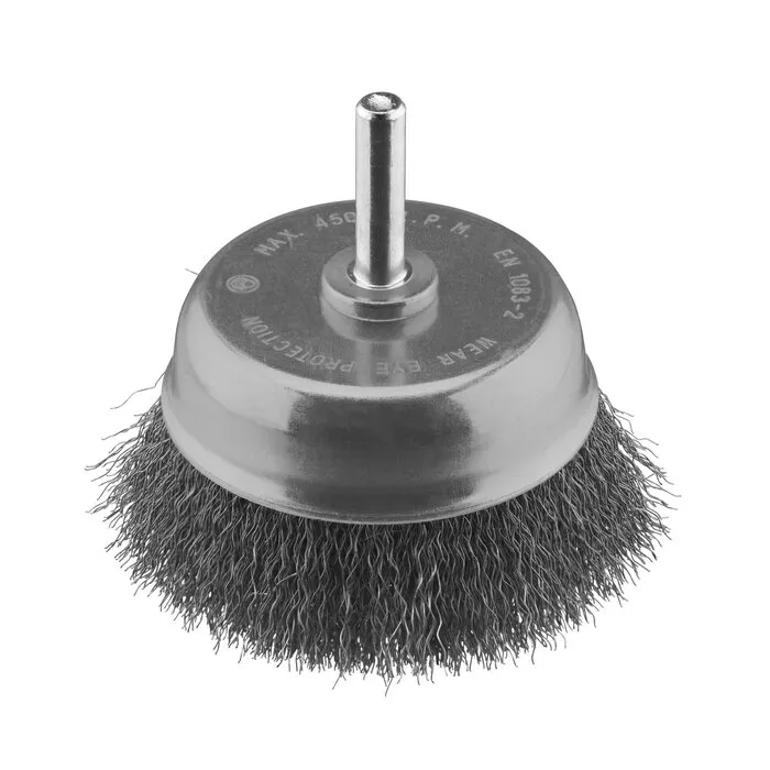 Irwin IRWIN Komstaaldraadborstel (boormachine) voor metaal, beton - fijn, diameter 75mm.