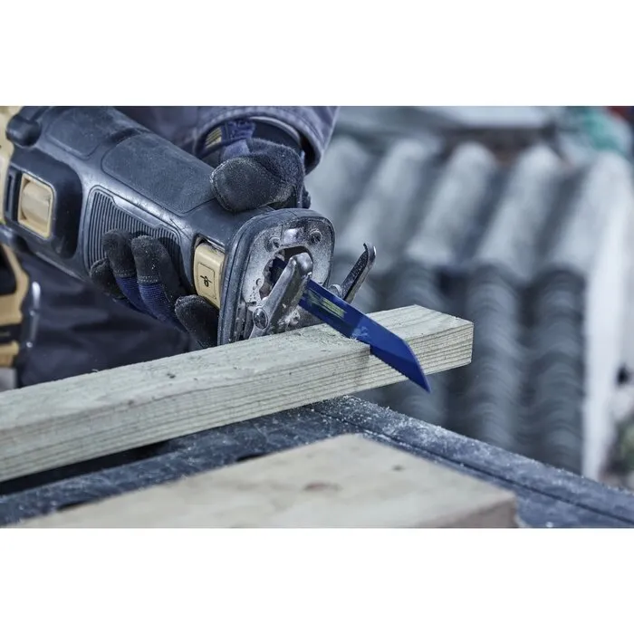 Irwin IRWIN Reciprozaagblad 150mm 10TPI, metaal- en houtzagen - 5 Stuks