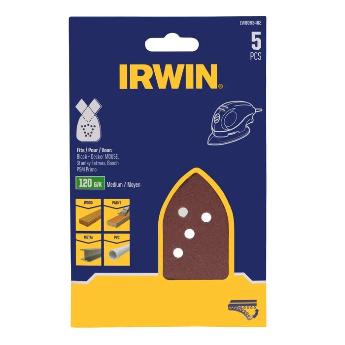 Irwin IRWIN Schuurstroken BLACK+DECKER Mouse - K120