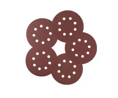 Irwin Set Schuurschijven 10PCS excentrisch diameter 125mm, 3x K60, 3x K80, 2x K120, 2x K180