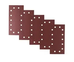 Irwin Schuurstroken 1/2 vlakschuur 115x230mm met klittenband, K150