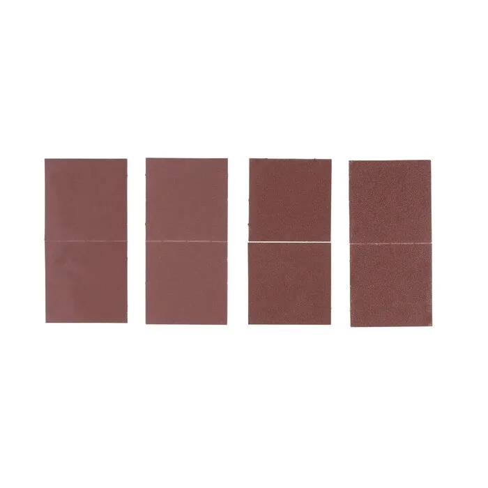 Irwin IRWIN Set Profielschuurvellen 8PCS multi BLACK+DECKER (KA270, KA272, KA280, BEW200), met klittenband, 2x K80, 2x K120, 2x K180 en 2x K240