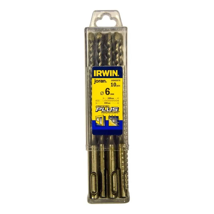 Irwin IRWIN SDS+ betonboor 6.0X160mm 10PCS