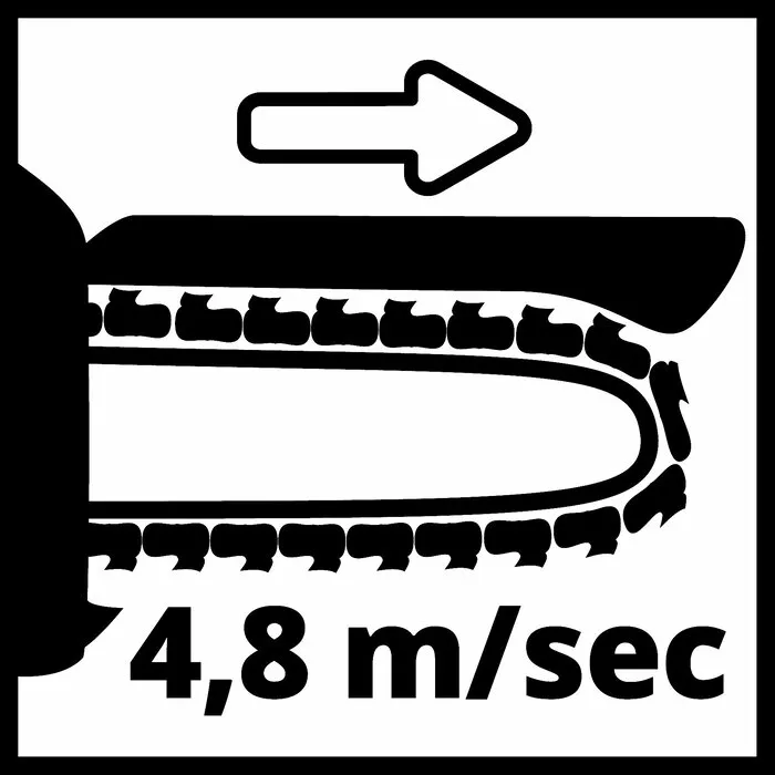 Einhell Gereedschap Einhell GE-PS 18/15 Li BL Solo - Accu Mini Kettingzaag
