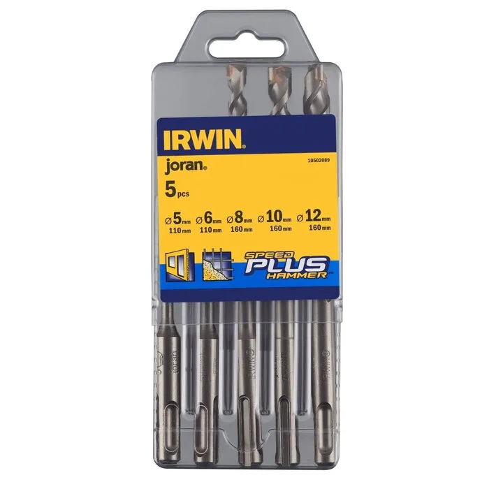 Irwin IRWIN SDS+ betonboren Set 5PCS 5/6/8/10/12mm