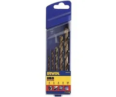 Irwin HSS Metaalboor 135° Cobalt, 5PCS Set: 4/5/6/8/10mm