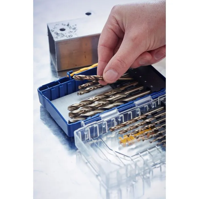 Irwin IRWIN HSS Metaalboor 135° Cobalt, 15PCS Set: 1,5 tot 10,0mm