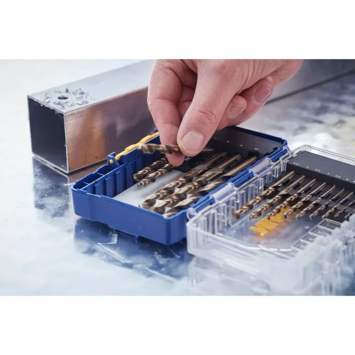 Irwin IRWIN HSS Metaalboor 135° Cobalt, 15PCS Set: 1,5 tot 10,0mm