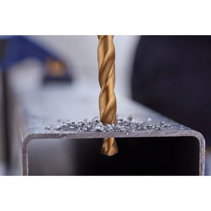 Irwin IRWIN HSS Metaalboren 135° Titanium, 15PCS Set: 1,5 tot 10,0mm