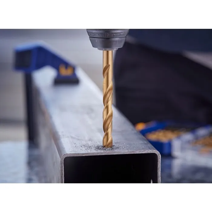 Irwin IRWIN HSS Metaalboren 135° Titanium, 15PCS Set: 1,5 tot 10,0mm