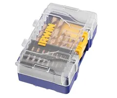 Irwin HSS Metaalboren 135° Titanium, 15PCS Set: 1,5 tot 10,0mm