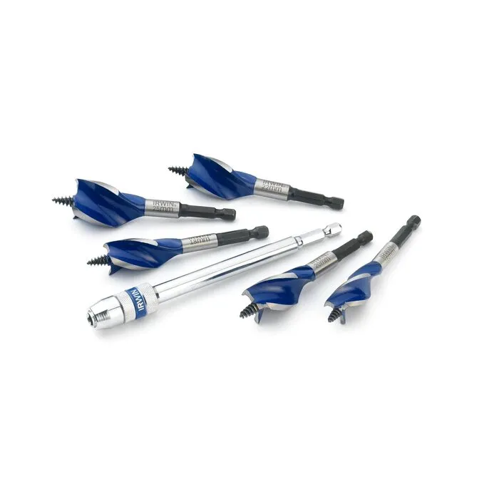 Irwin IRWIN Set IR Blue Groove 6X 5PCS, incl. Extension