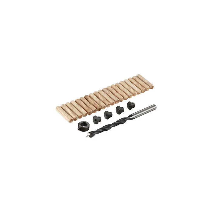 Irwin DeuvelSet 26PCS, 20 deuvels 8mm, houtboor 8mm, 4 centreerpunten, 1 dieptestop