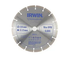 Irwin Pro Performance diamantzaagblad 230mm voor haakse slijper