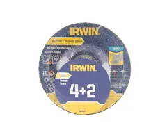 Irwin 4 slijpschijven (+ 2 gratis)115mmx3mm doorslijpschijf metaal