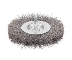 Irwin Staaldraadborstel (boormachine) voor steen, beton, staal, diameter 100mm, dikte 17mm.