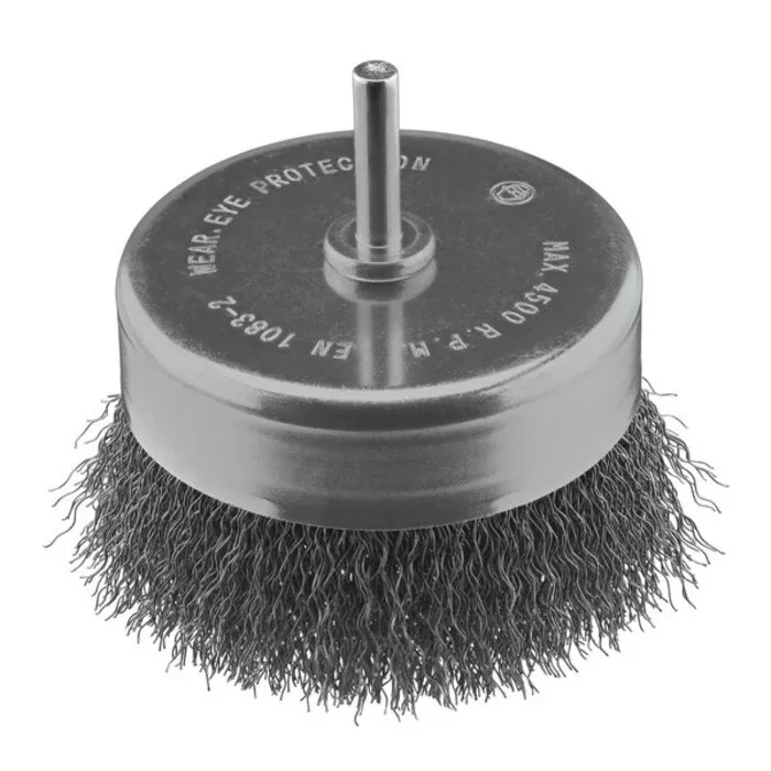 Irwin IRWIN Komstaaldraadborstel (boormachine) voor metaal, beton - grof, diameter 80mm.