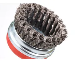 Irwin Komstaaldraadborstel (haakse slijper) voor metaal, beton, diameter 95mm.