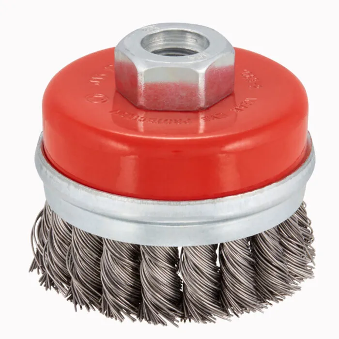 Irwin IRWIN Komstaaldraadborstel (haakse slijper) voor metaal, beton, diameter 70mm.