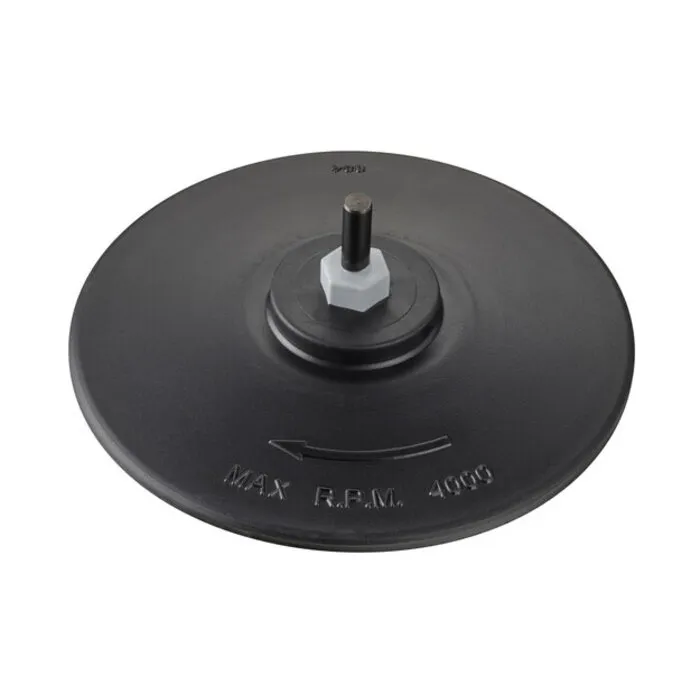 Irwin IRWIN Steunschijf (boormachine) met klittenband, diameter 125mm