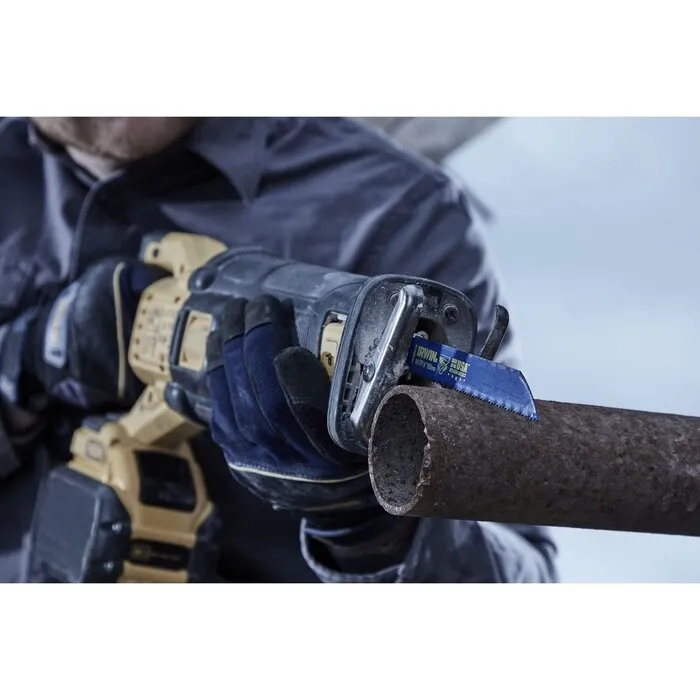 Irwin IRWIN Reciprozaagblad 150mm 10TPI, metaal- en houtzagen - 5 Stuks