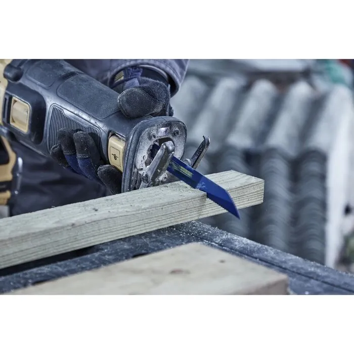 Irwin IRWIN Reciprozaagblad 150mm 10TPI, metaal- en houtzagen - 5 Stuks