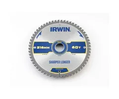 Irwin Cirkelzaagblad T.C.T 216mm/60T- asgat 30mm