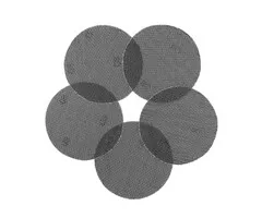 Irwin Schuurgaas excentrisch, universeel, diameter 125mm, K80