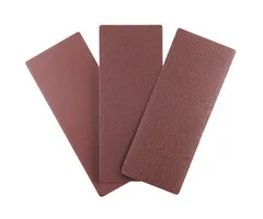 Irwin Schuurstroken 1/3 vlakschuur 50PCS (alle merken) met klem, geen perfo, 230x93mm, 15x K60, 15x K100 en 20x K150.