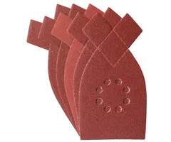 Irwin Set Schuurstroken 5PCS BLACK+DECKER MULTI met klittenband, 170x110mm