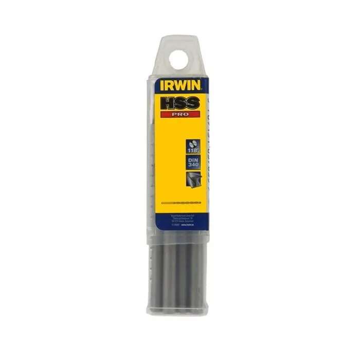 Irwin IRWIN HSS PRO Metaalboor (lang) 118° 4.2mm 10PCS